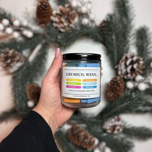 Glaubensglas: 96 Bibelverse für jede Gemütslage